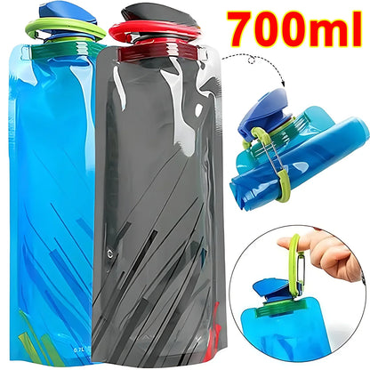 Portable Ultralight Foldable Water Bag Duckbill Folding Sports Outdoor Fitness Cycling Portable Storage Large Capacity Wate Bag