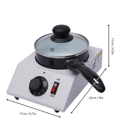 Non-stick Electric Chocolate Melter Melting Machine Warming Heater Tempering Aluminum Ceramic Pot