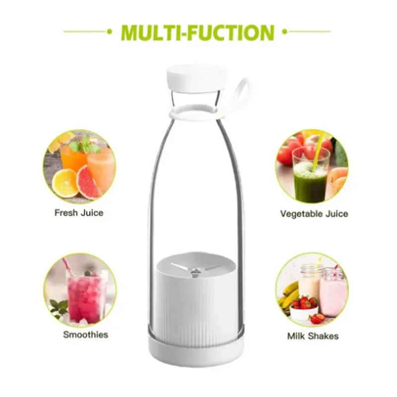 Mini Juicer Cup Fresh Juice Mini Fast Portable Blender For Juice, Shakes And Smoothies, Electric USB Juicer Blender