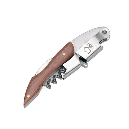 Wine Opener, Professional Waiters Corkscrew,  Bottle Opener and Foil Cutter Gift for Wine Lovers