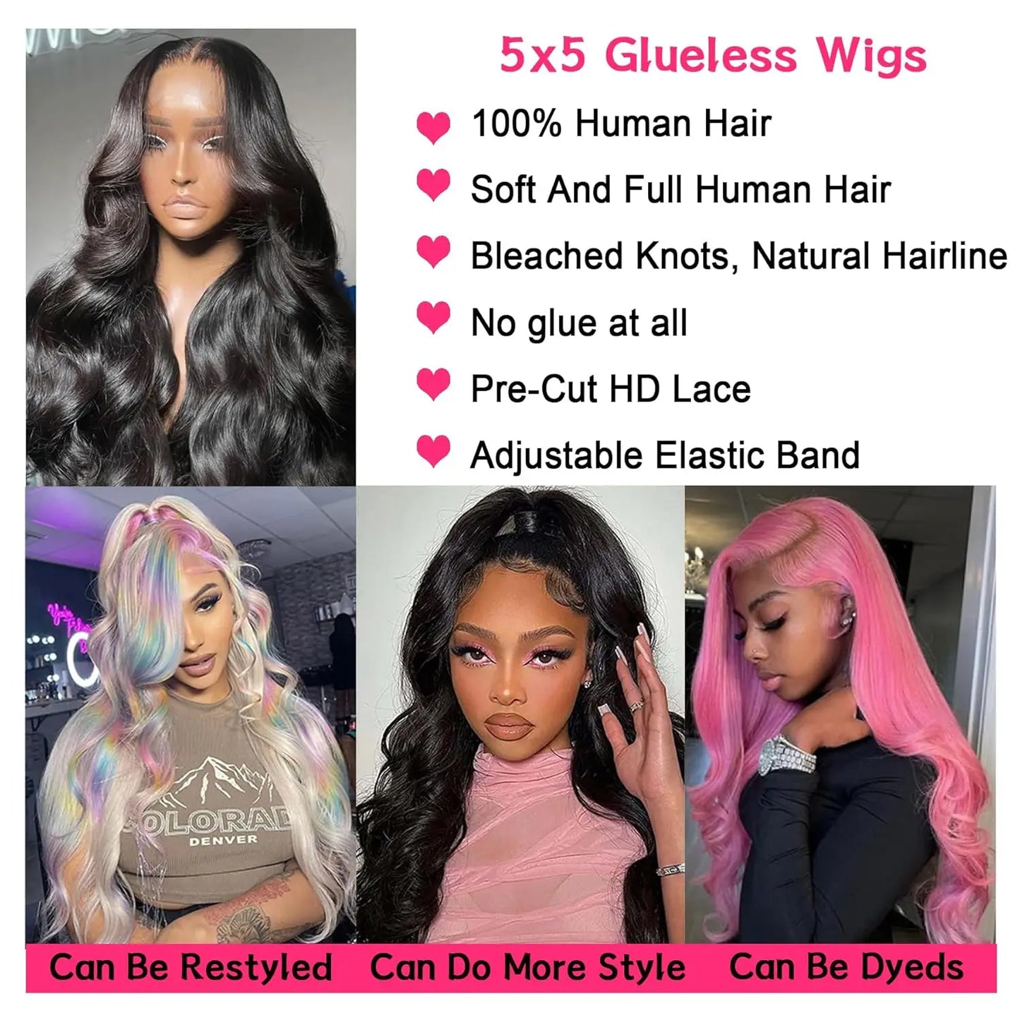 13x6 13x4 360 Full Transparent Lace Front Human Hair Wig 200% Body Wave Lace Frontal Wig Preplucked Lace Front Wigs For Women