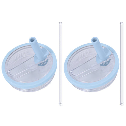 2Pc Dustproof Tumbler Lid Straw Spill Proof Tumbler Cover Replaceble Tumbler Flip Straw Lid for Stanley 30oz Tumbler Accessories