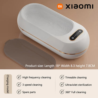 Xiaomi Multi-function Electric Braces Box Cleaning Box Invisible Retainer Denture Cleaning Machine Jewelry Orthodontic Cleaner