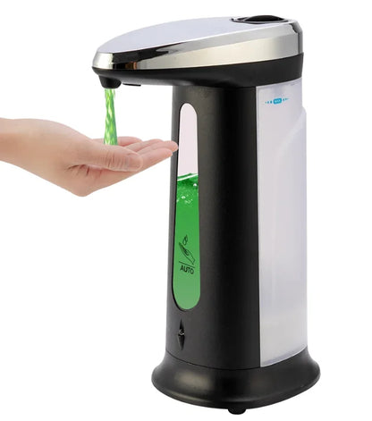 400ml Automatic Liquid Soap Dispenser Shampoo Dispenser Smart Sensor Touchless Dispenser For Kitchen Bathroom Accessories Set