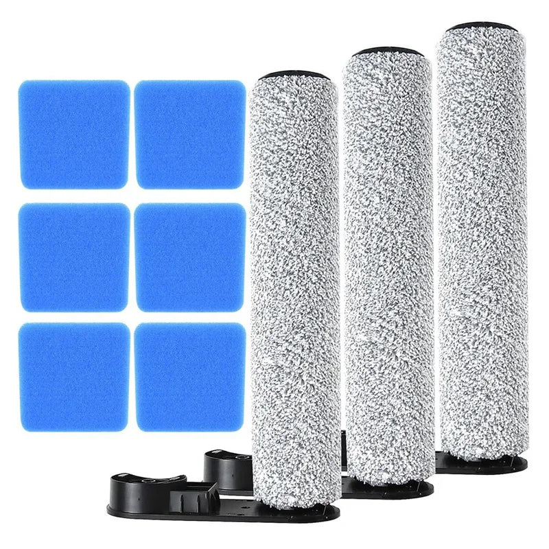 1 Set Sponge Brush Roll Set For Eureka NEW430 For JONR ED12 Brush Roll Sponge Vacuum Cleaner Accessories