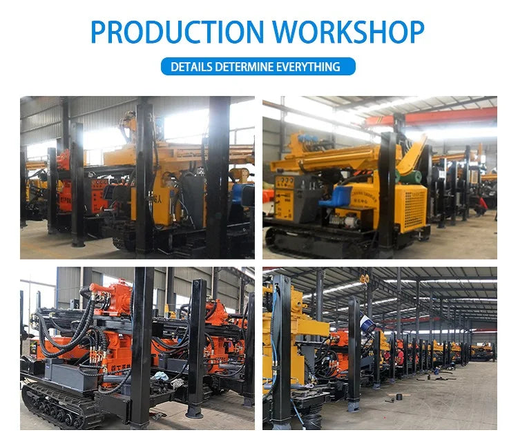 YG 200m Deep Hydraulic Good Quality Water Well Drilling Rigs Pneumatic Drill Machine for Sale