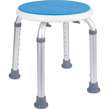 Padded Round Shower Stool Shower Stools for Seniors with Tote Bag Lightweight with Anti-Slip for added Stability up to 280Lbs