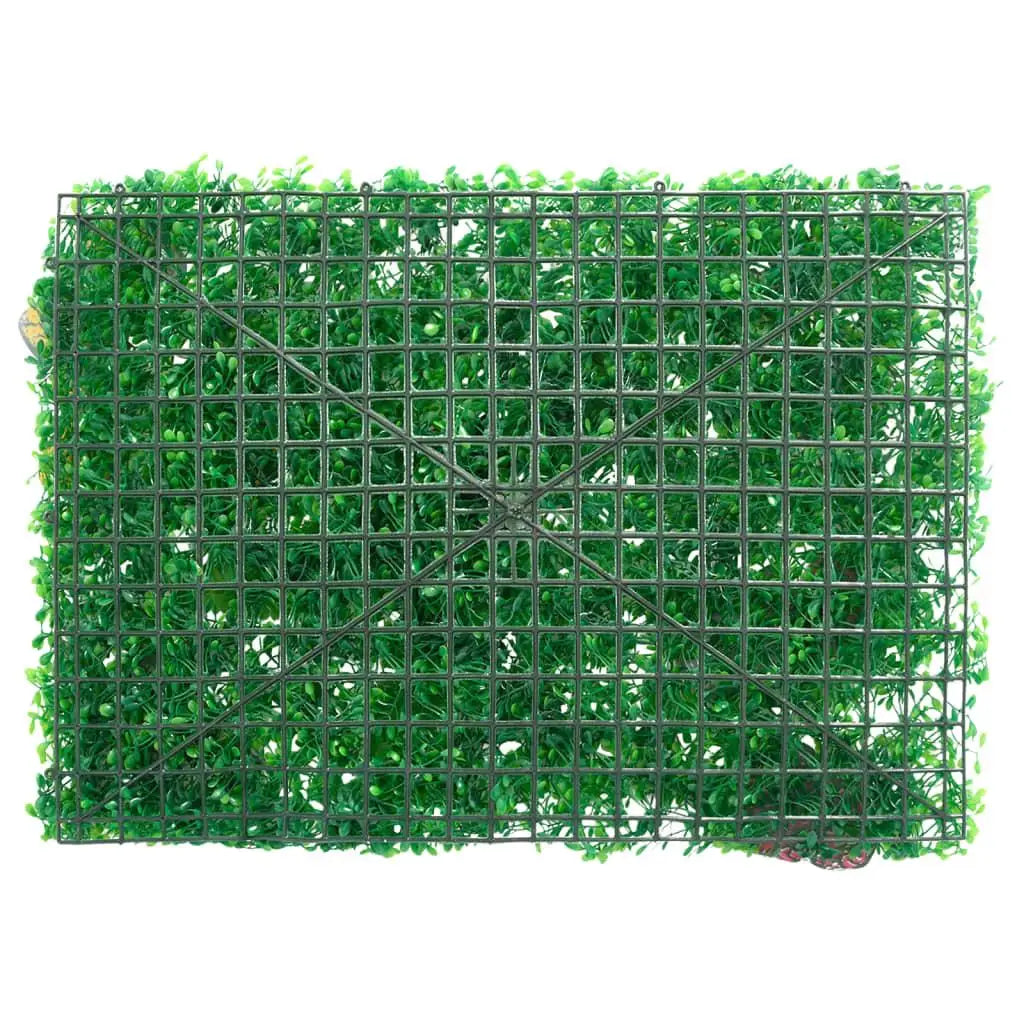 24 pcs Artificial Green Plant Fence - 40x60 cm Decorative Garden Privacy Screen