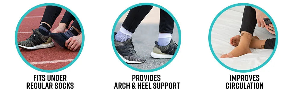 Plantar Fasciitis Socks for Women Men Best Foot Ankle Compression Sleeve Brace for Everyday Use Provides Arch Support Heel Pain