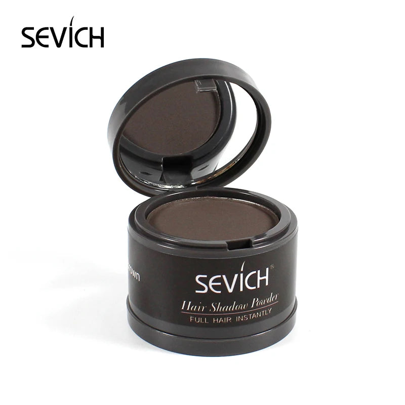 Sevich Waterproof Beard Filler Beard Hair Shadow Powder Root Cover Up Concealer Fill In Thinning Instantly Modify Fluffy Powder