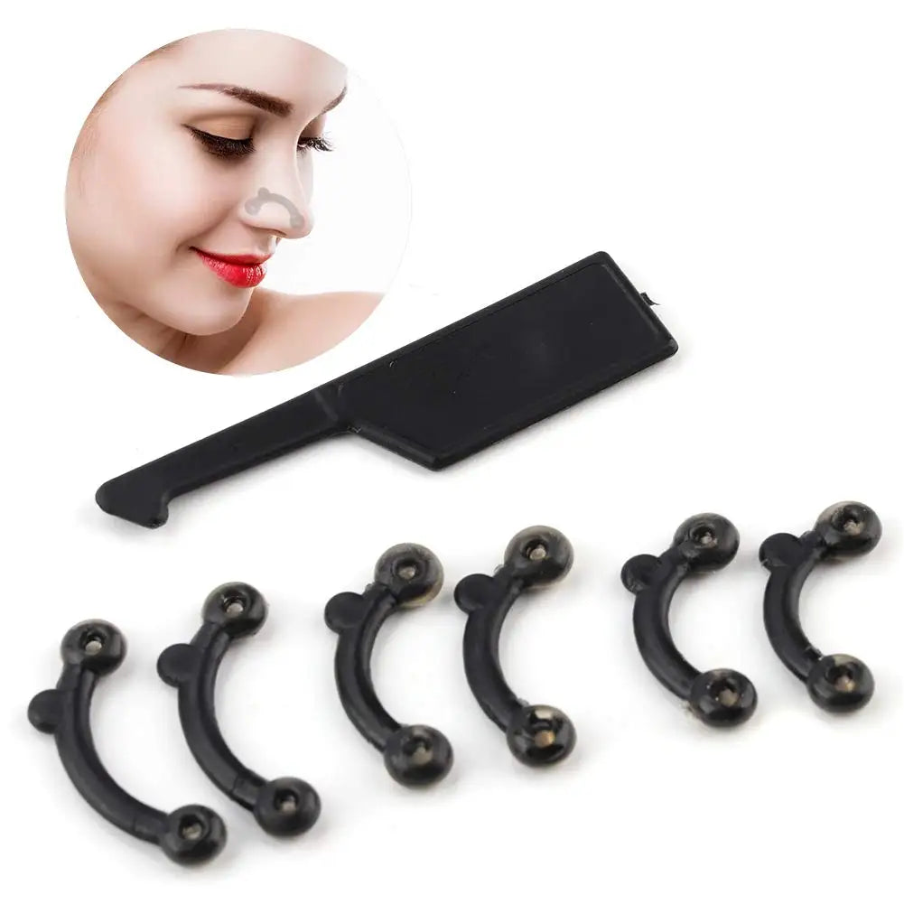 2 Sets Nose Up Lifting Nose Shaper Lifter Nose Slimmer Nose Corrector Nose Bridge Straightener Beauty Tool 3 Size Pain Free