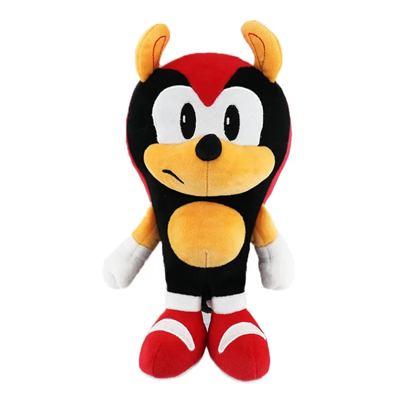 25-28cm Super Sonic Plush Toys The Hedgehog Cute Amy Rose Knuckles Tails Plush Doll Cute Soft Stuffed Toy Kids Birthday Gifts