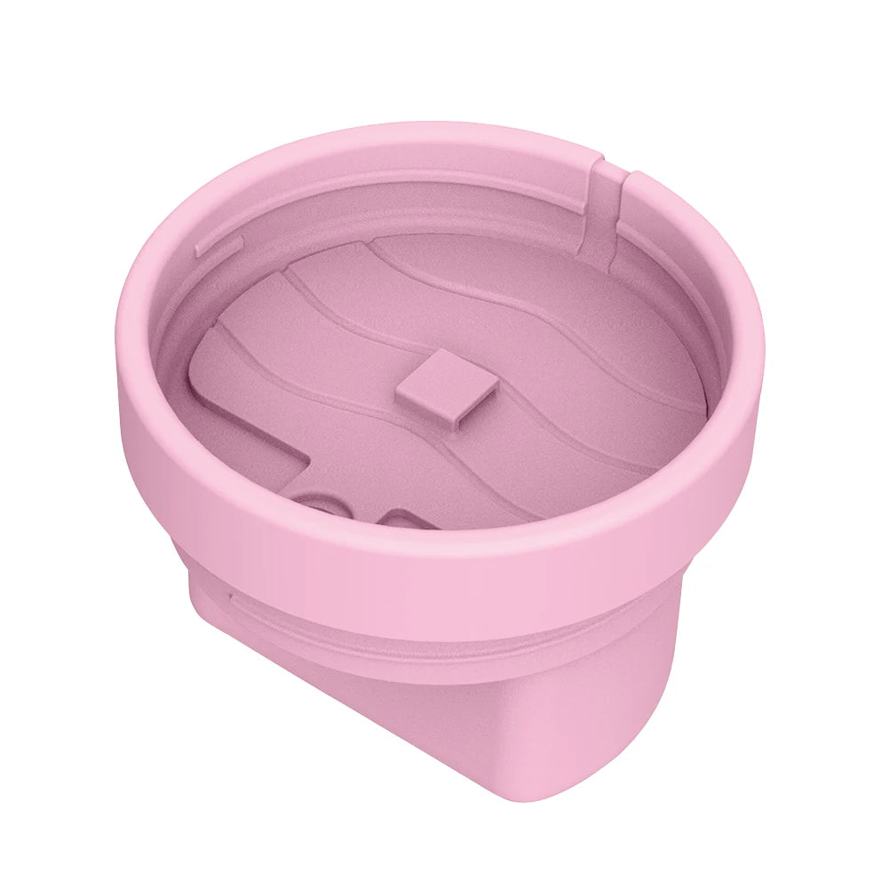 Silicone Ice Cream Cup with Lid & Spoon Ice Cream Container Freezer Storage Container for Stanley 40oz Water Cup Accessories