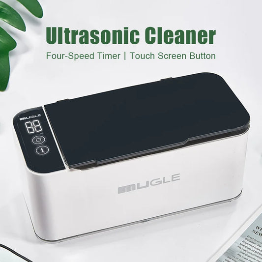 Xiaomi Ultrasonic Cleaning Box SUS304 Stainless Steel Timing LED Digital Display Touch Key Household Mini Jewel Glasses Cleaners