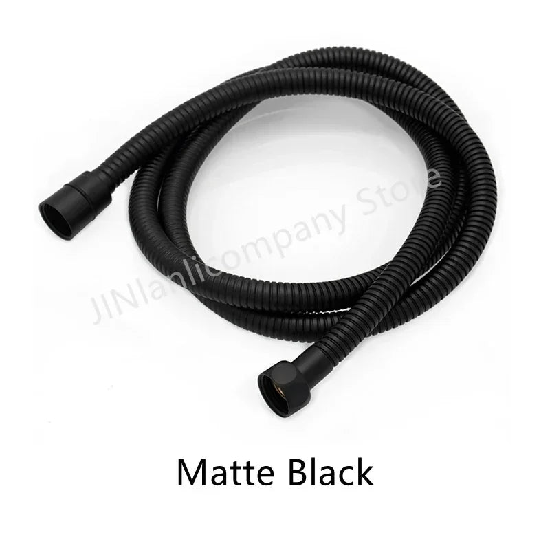 1.5M Black/Grey/Gold Shower Hose for Bath Handheld Shower Head Fittings Explosion-Proof Bath Tube Bathroom Flexible Shower Pipe