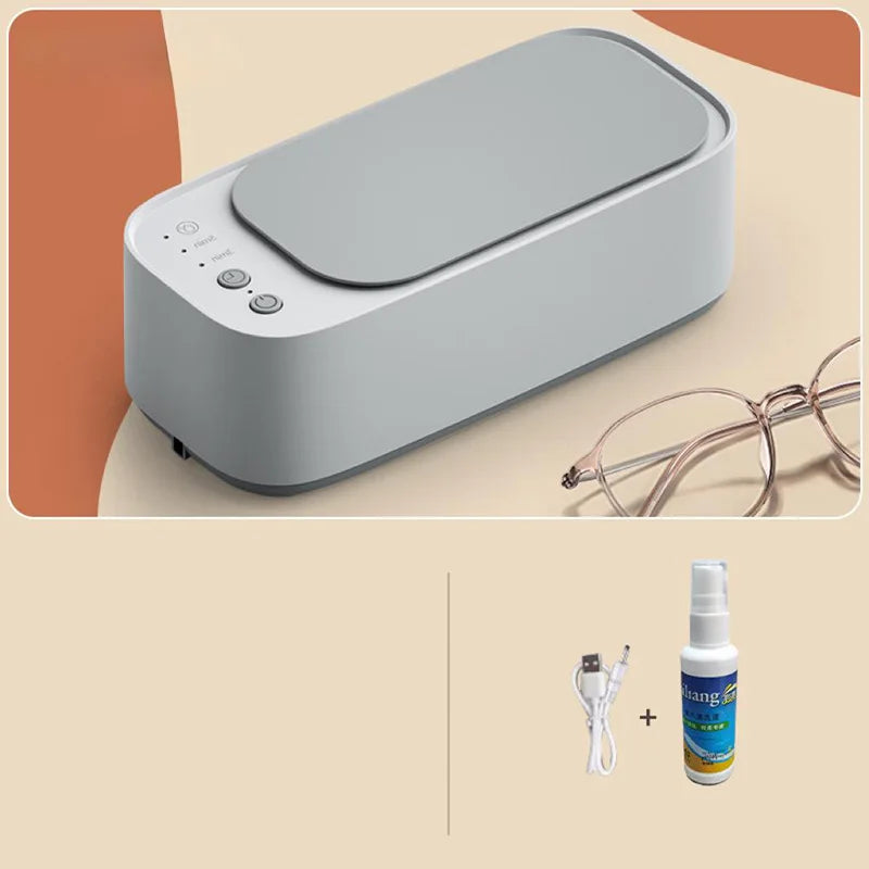 Xiaomi Clean Ultrasonic Glasses Cleaning Machine Portable Household Cleaning Machine Jewelry Cleaner Machine Ring Makeup Brush