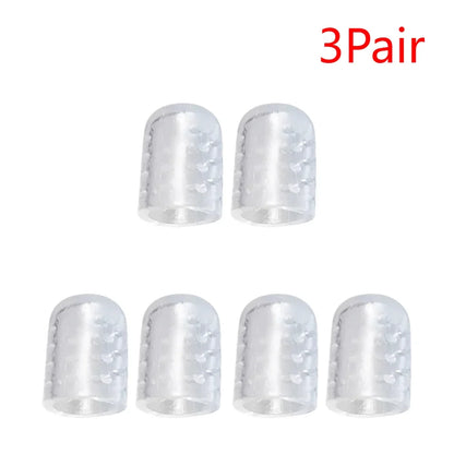 20-2pc Toe Covers Silicone Toe Caps Anti-Friction Breathable Toe Protector Prevents Blisters Toe Caps Cover Protectors Foot Care