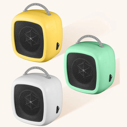 500W PTC Desktop Electric Heater Mini Portable Fan Heater Ceramic Heating Warm Air Blower Home Office Warmer Machine