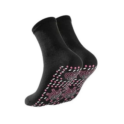 1 pair Self Heating Socks Tourmaline Magnetic Socks Health Care Therapy Socks Men Women Foot Massager Winter Warm Socks