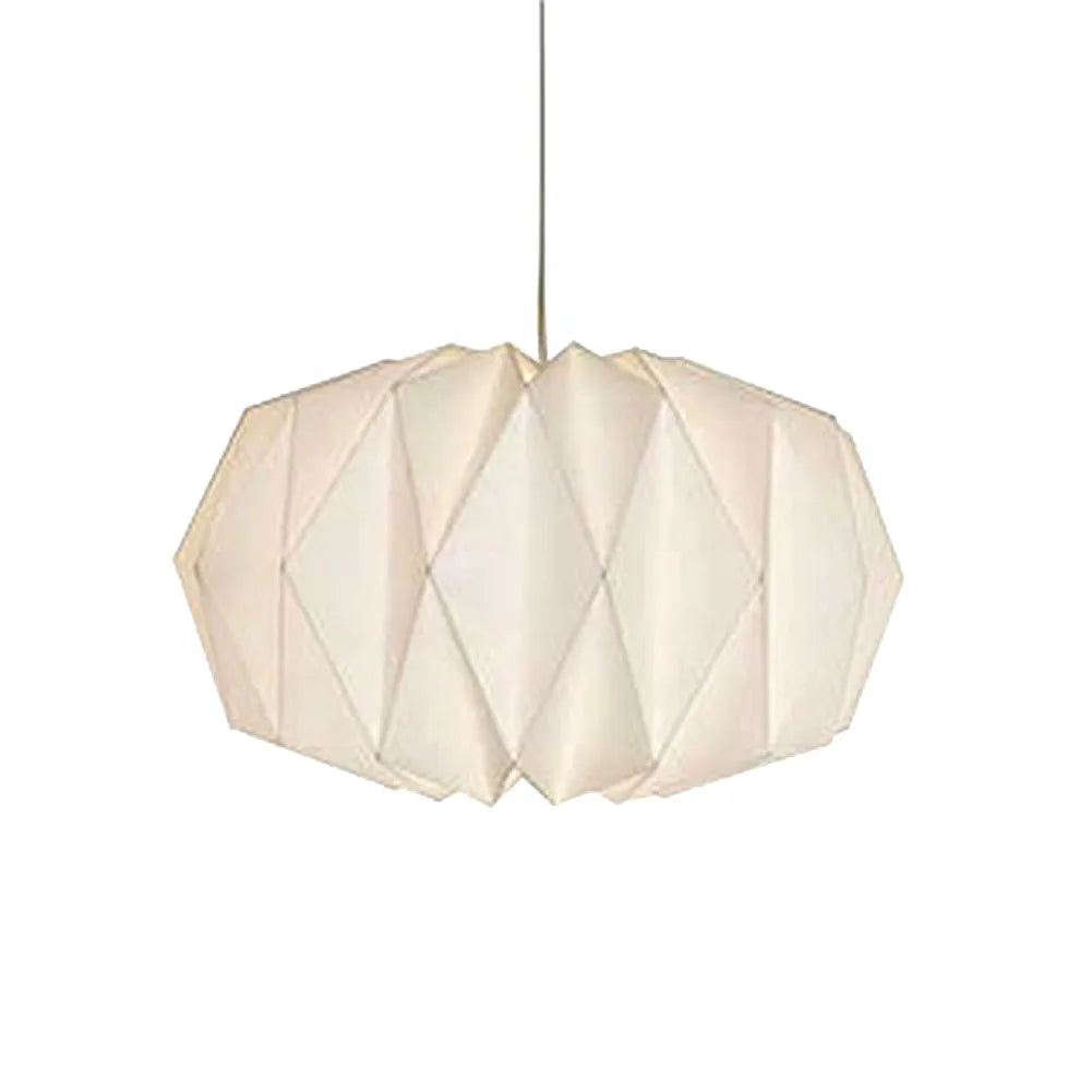 Nordic Creative Paper Origami Lantern Shade Foldable Nordic Paper Lampshade Living Room Chandelier Decor for Living Room Decor