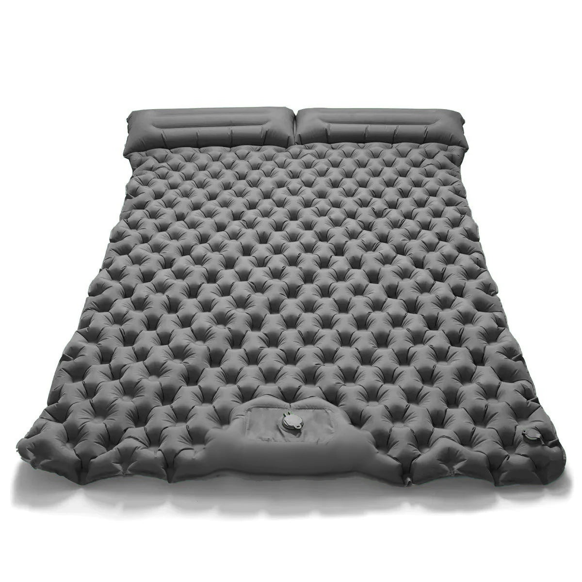 Outdoor Camping Double Inflatable Mattress Extra Wide Sleeping Pad Ultralight Folding Bed Sleeping Mat Car Travel Mat