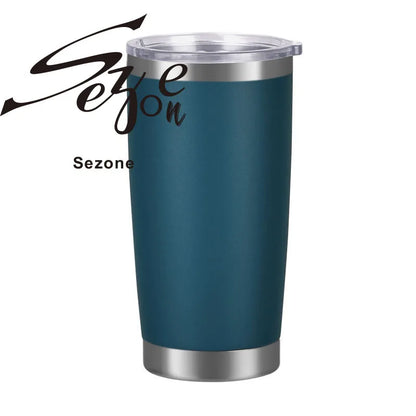 20oz Coffee Mug Thermal Cup Tumbler with Lid 304 Beer Stainless Steel Vacuum Insulated Double Wall xicaras caneca copo termico