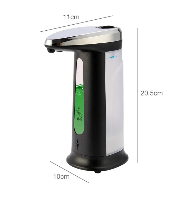 400ml Automatic Liquid Soap Dispenser Shampoo Dispenser Smart Sensor Touchless Dispenser For Kitchen Bathroom Accessories Set