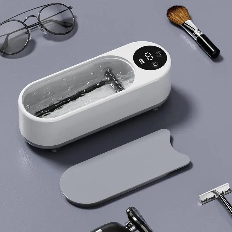 Xiaomi MIJIA 50HZ Vibration Ultrasonic Glasses Cleaning Machine Household Portable Watches Function Timer Cleaning Machine 450ml