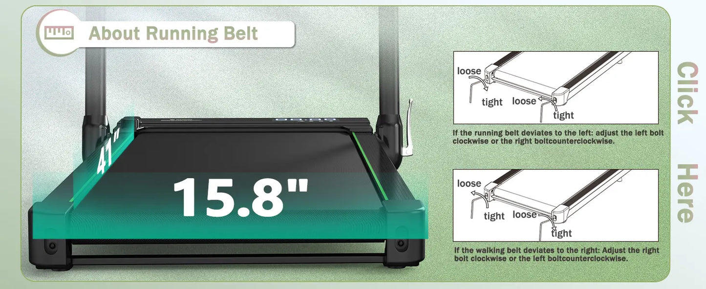 Treadmill for Home, Under Desk Treadmill Portable Walking Pad Machine, 2.25HP Treadmill with Remote Contro