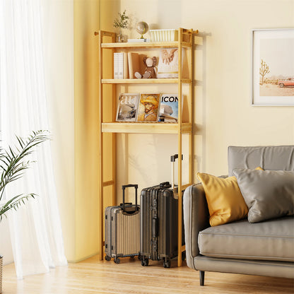 Over The Toilet Shelf Bathroom Bamboo Organizer Over The Toilet Space-saver 3-Tier Storage Shelf Cabinet