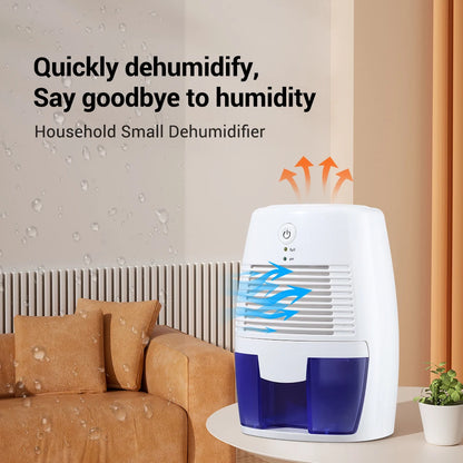 Portable Dehumidifier Device Air Purifier Mute Moisture Absorbers Air Dryer For Home Room Office Kitchen Deodorizer Dryer