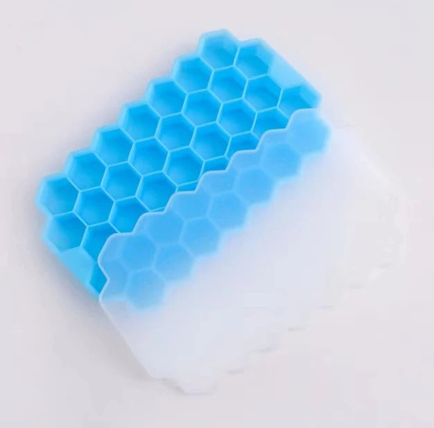 4/2/1PCS Silicone Ice Cube Mold 148 Cube Large-capacity Ice Trays Food Grade Ice Maker BPA Free Reusable Ice Maker with Lids