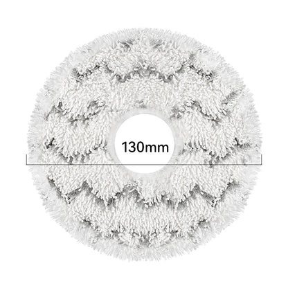 Upgraded version Antibacterial Mop Cloths Rags For Ecovacs X1，X2，T10，T20 Series Robot Vacuum Cleaner Accessories Spare Parts