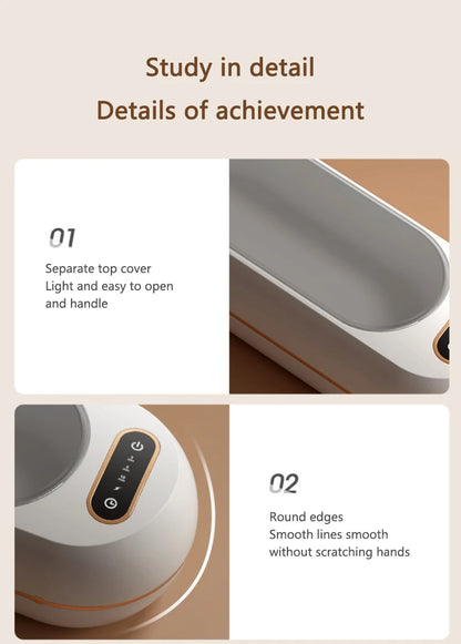 Xiaomi Multi-function Electric Braces Box Cleaning Box Invisible Retainer Denture Cleaning Machine Jewelry Orthodontic Cleaner