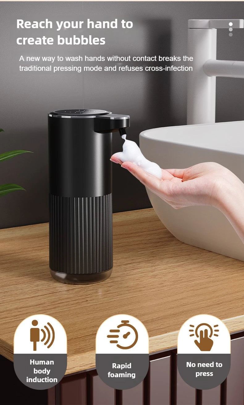 360ML USB Liquid Soap Automatic Dispenser Touchless Infrared Sensor Washing Hand Free Hand Smart  Liquid/Foam Machine