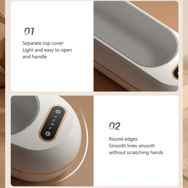 Xiaomi Multi-function Electric Braces Box Cleaning Box Invisible Retainer Denture Cleaning Machine Jewelry Orthodontic Cleaner