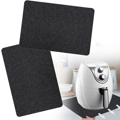 Silicon Heat Resistant Mat New Air Fryer Heatproof Worktop Protector Heat Insulation Felt Slide Countertop Protector