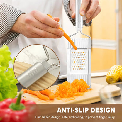 4 in 1 Vegetable Slicer Multi-Purpose Grater Cutter Peeler for Fruits Potato Peeler Carrot Grater Vegetables Kitchen Accessories