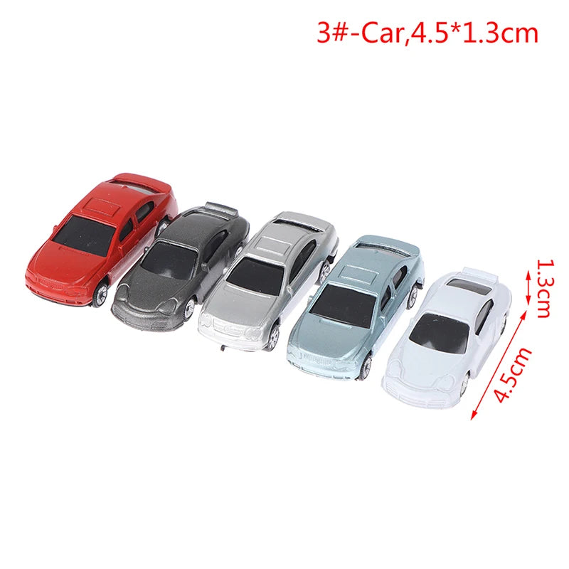 1:100-200 Dollhouse Miniature Car Truck Container Model Car Toy Doll Decor Toy