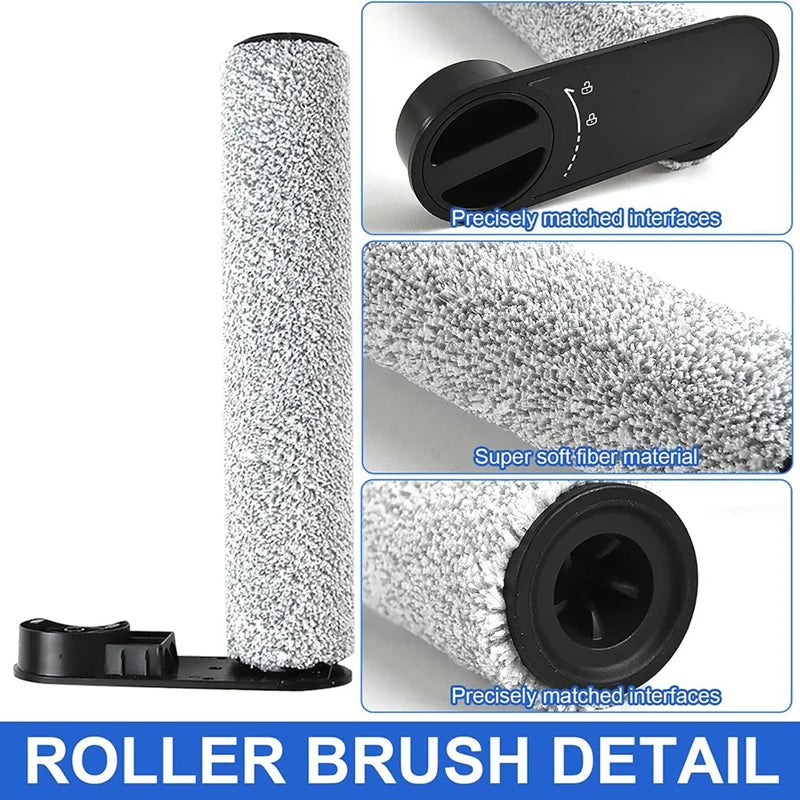 1 Set Sponge Brush Roll Set For Eureka NEW430 For JONR ED12 Brush Roll Sponge Vacuum Cleaner Accessories