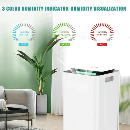 10L/12L/day Compressor Mini Home Portable Mobile Tuya Smart Air Dehumidifier with WiFI