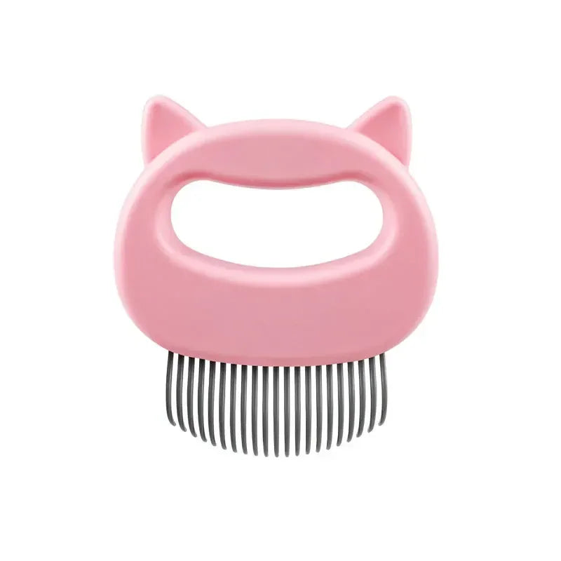 Pet Dog Cat Combs Hair Remover Brush Pet Grooming Tools Dog Massage Comb Brush Cute Handle Remove Loose Hairs Pet Cat Supplies