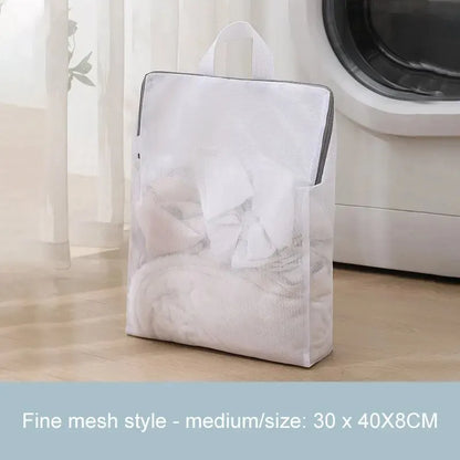 1PC 3D Laundry Bag WithDrawable Mesh Bag Washing Machine Filter Mesh Bag Anti Deformation Laundry Bag