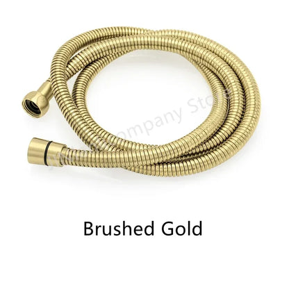 1.5M Black/Grey/Gold Shower Hose for Bath Handheld Shower Head Fittings Explosion-Proof Bath Tube Bathroom Flexible Shower Pipe