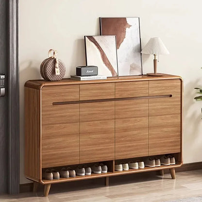 Nordic retro luxury corridor shoe cabinet