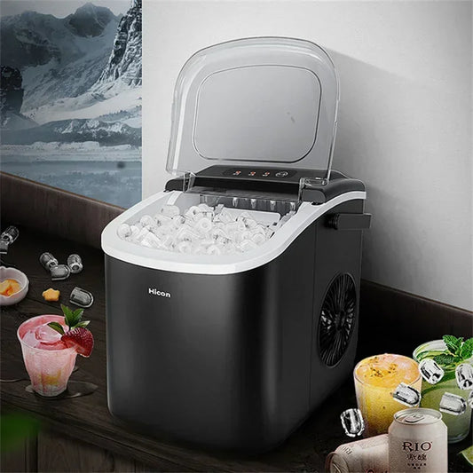 15KG Ice Machine Portable Electric Ice Maker Machine Mini Countertop Ice Cube Maker Appliance Home Commercial Ball Maker