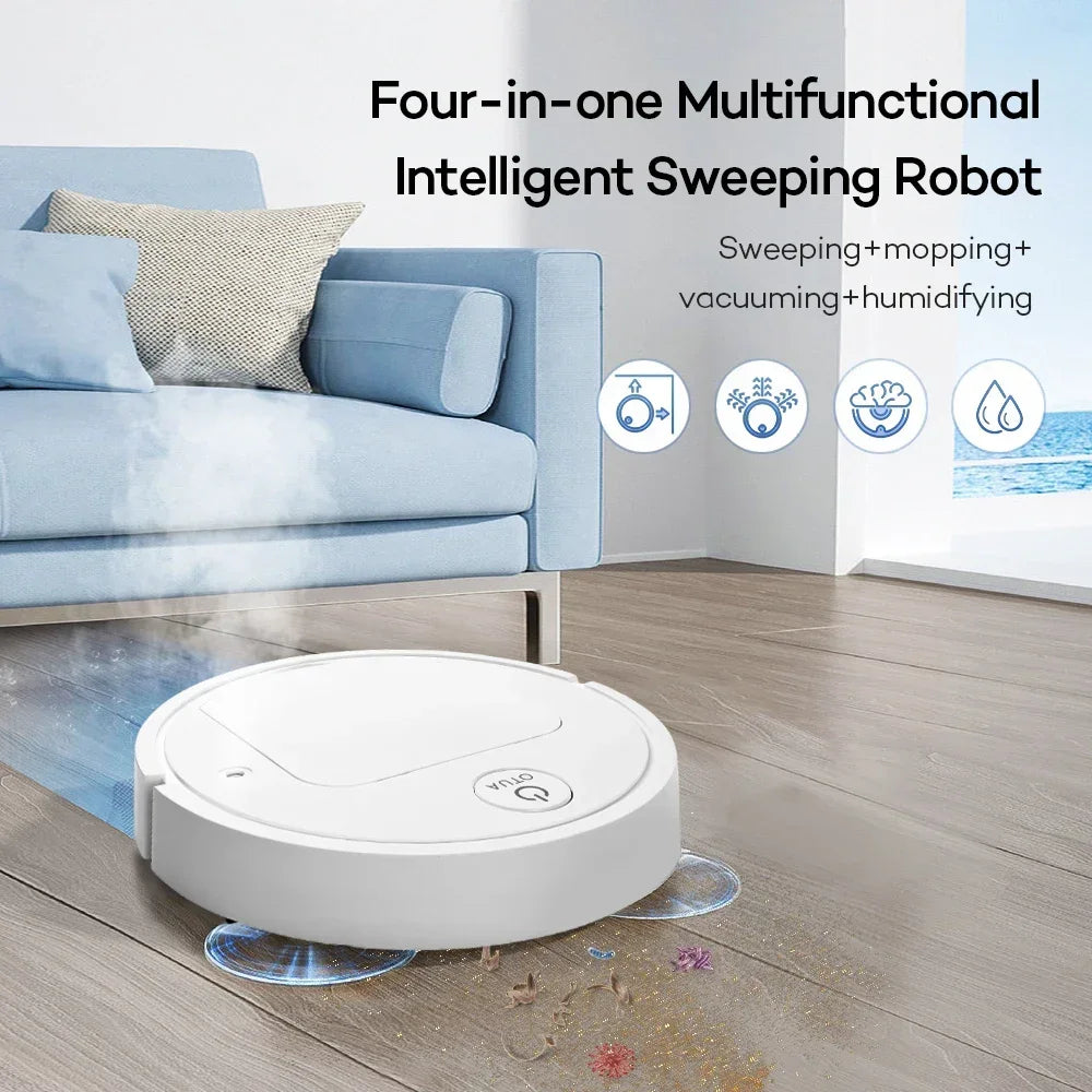 Xiaomi 5-in-1 Sweeping Robot Mopping Vacuuming Air Purification Spray Remote Quiet Powerful  Suction Control Vacuum Cleaner Home