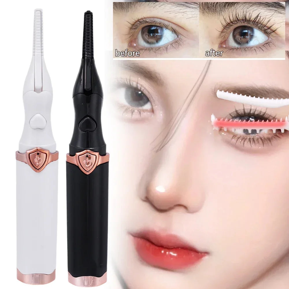 Naturally Curled Electric Eyelash Curler Intelligent Temperature Control Styling Make Up Eyelashes Curl Lasting Lash Curler Tool