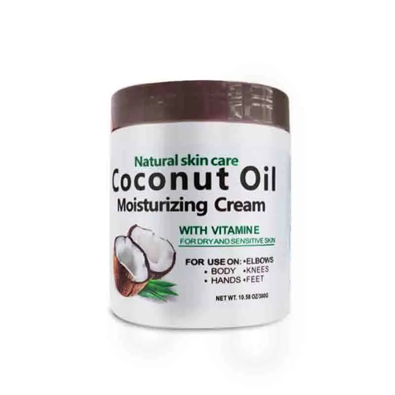 300g/10.58fl.oz Natural Coconut Oil Organic Premium Cold Pressed Repair Dry Skin Hair Care Body Massage Moisturizing Cream