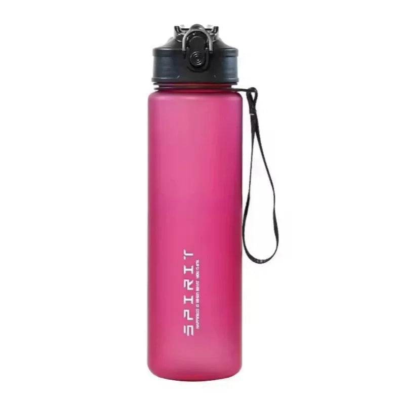 750ML Portable Water Bottle Motivational Sports Water bottle with Time Marker Leak-proof Cup for Outdoor Sport Fitness BPA Free